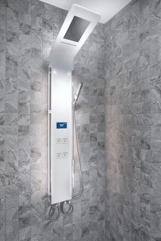 Luxury Shower with Multiple Spray Options